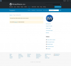 Page screenshot: Booking → Support Forum