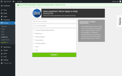Page screenshot: Booking → Contact Us