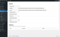 Page screenshot: Booking → About