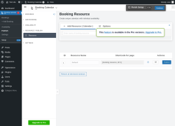 Page screenshot: 	WP    Booking Calendar &rarr; Publish
