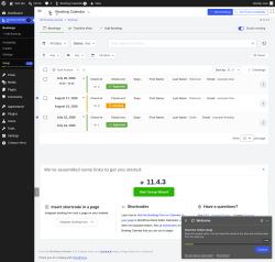 Page screenshot: 	WP    Booking Calendar
