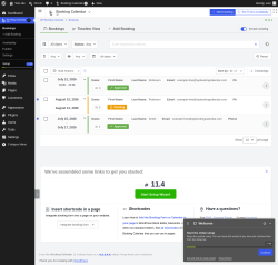 Page screenshot: 	WP    Booking Calendar