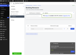 Page screenshot: 	WP    Booking Calendar &rarr; Publish