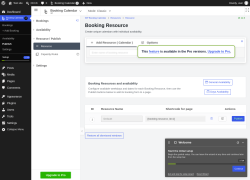 Page screenshot: 	WP    Booking Calendar &rarr; Publish