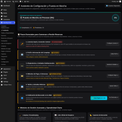 Page screenshot: Booking F&aacute;cil &rarr; 🚀 Asistente