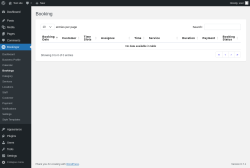 Page screenshot: Bookingor → Bookings