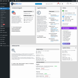 Page screenshot: BotBlocker &rarr; About