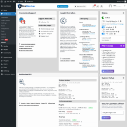 Page screenshot: BotBlocker &rarr; About