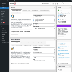 Page screenshot: BotBlocker &rarr; Settings