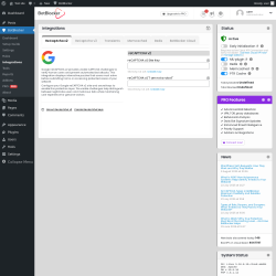Page screenshot: BotBlocker &rarr; Integrations