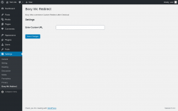 Page screenshot: Settings &rarr; Boxy Wc Redirect