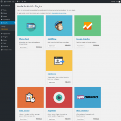 Page screenshot: Boxzilla &rarr; Extensions