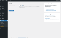 Page screenshot: Boxzilla &rarr; Settings