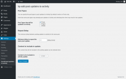 Page screenshot: Settings → bp-add-post-updates-to-activity