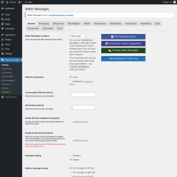 Page screenshot: Better Messages