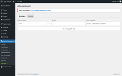 Page screenshot: Better Messages &rarr; Administration