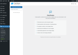 Page screenshot: Better Messages &rarr; Chat Rooms