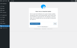 Page screenshot: Better Messages &lsaquo; Test site &mdash; WordPress