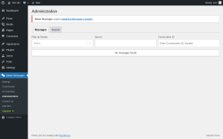 Page screenshot: Better Messages → Administration