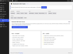 Page screenshot: Brainwerk SEO Suite &rarr; 
                                    License                                
