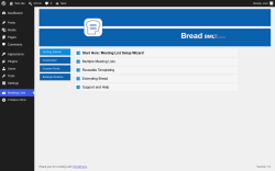 Page screenshot: Meeting Lists