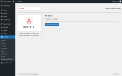 Page screenshot: Settings → BreadcrumbsPress