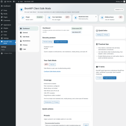Page screenshot: BrenWP Safe Mode