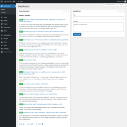 Page screenshot: Dashboard &lsaquo; Test site &mdash; WordPress