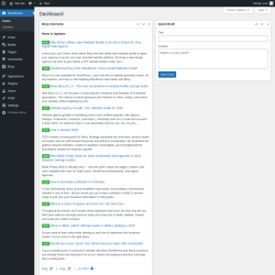 Page screenshot: Dashboard &lsaquo; Test site &mdash; WordPress