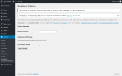 Page screenshot: Settings &rarr; Broadcast Companion (Twitch)