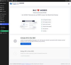 Page screenshot: Broken Links &rarr; SEO Settings