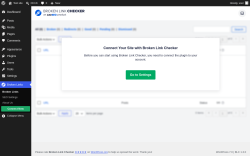 Page screenshot: Broken Links