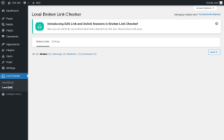 Page screenshot: Link Checker &rarr; Local [old]