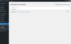 Page screenshot: Link Checker &rarr; Local [old]
