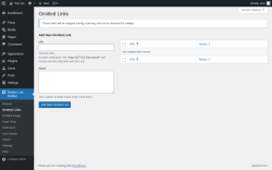 Page screenshot: Broken Link Notifier &rarr; Omitted Links