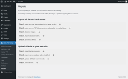 Page screenshot: BSK PDF Mngr → Migrate