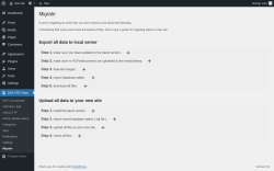 Page screenshot: BSK PDF Mngr → Migrate