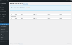Page screenshot: BSK PDF Mngr → Notifications