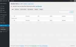 Page screenshot: Wow Plugins → Bubble Menu