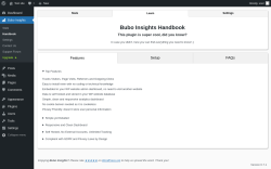 Page screenshot: Bubo Insights → Handbook
