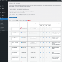 Page screenshot: Settings &rarr; BP Sharing YR