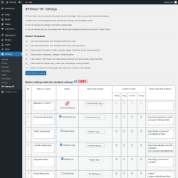 Page screenshot: Settings &rarr; BP Sharing YR