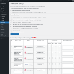 Page screenshot: Settings &rarr; BP Sharing YR