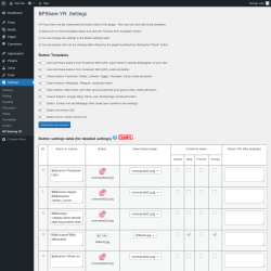 Page screenshot: Settings &rarr; BP Sharing YR