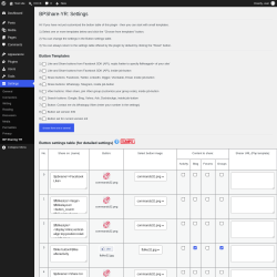 Page screenshot: Settings &rarr; BP Sharing YR
