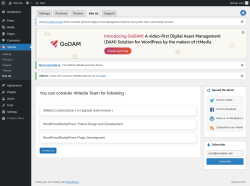 Page screenshot: rtMedia → Hire Us