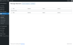 Page screenshot: BuildEcom → Banners