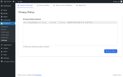 Page screenshot: BuildEcom → Settings