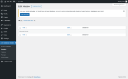 Page screenshot: Builderall Builder → Headers