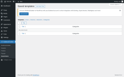 Page screenshot: Builderall Builder → Saved Items